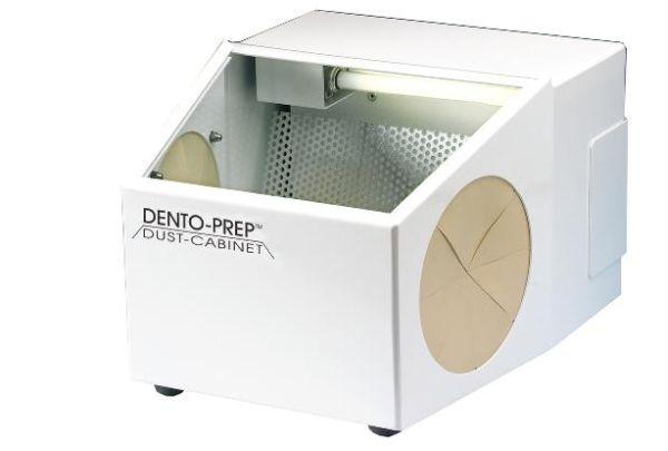 Dento-Prep Dust Cabinet pudseboks med lys og sugemotor*