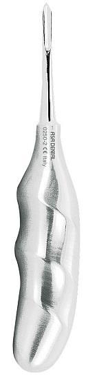 Elevator Bein lige 4 mm. m/anatomisk greb*