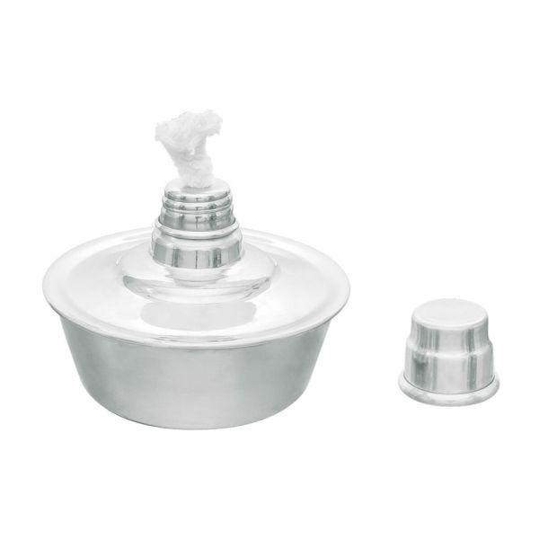 Spritlampe i rustfri stål*