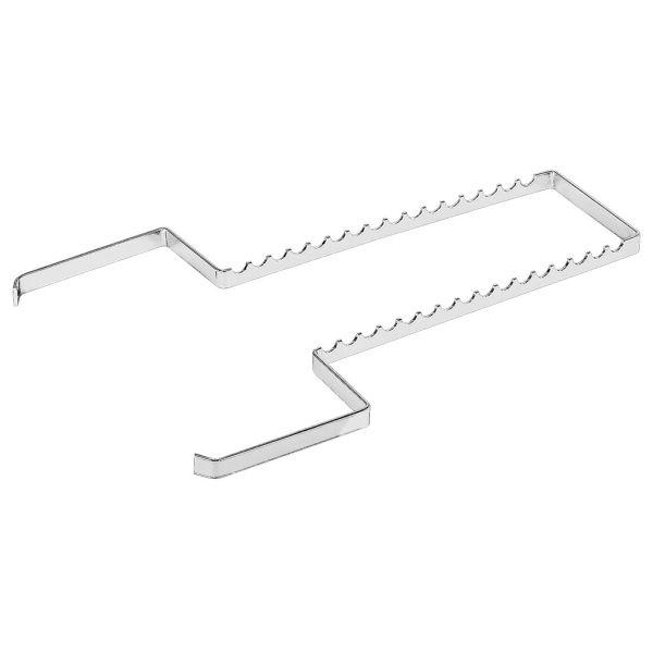 Indsats i rustfrit stål til standardbakke 16 instrumenter*