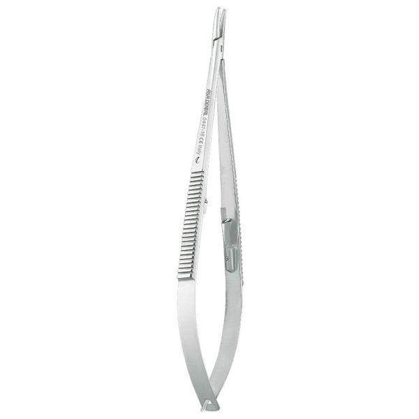 Nåleholder Castroviejo buet 18 cm*