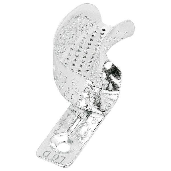 Aftryksske i aluminium partiel perforeret u/kant XL, L6D*