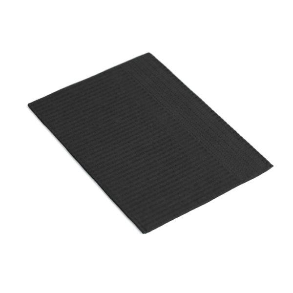 Coated patientserviet 33x44 cm 500 stk Sort
