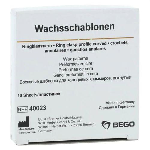 Voksskabelon 10 ark bøjet*