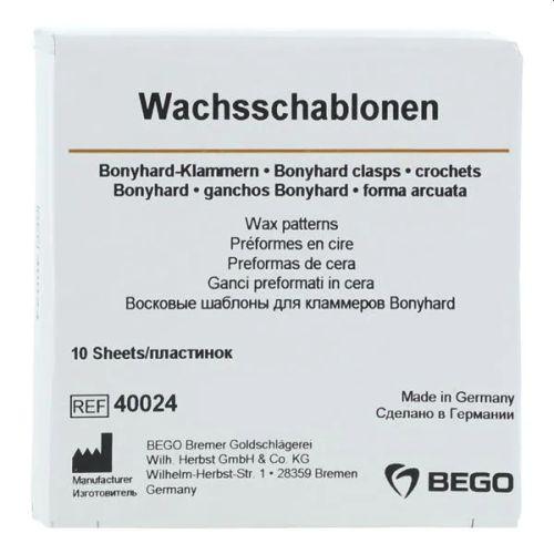 Voksskabelon 10 ark Bonyhard*