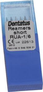 Rodbor korte 28mm 6 stk assorteret 1-6*