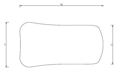 Fotospejl FS nr. 8 Rhodium dobbelt sidet*