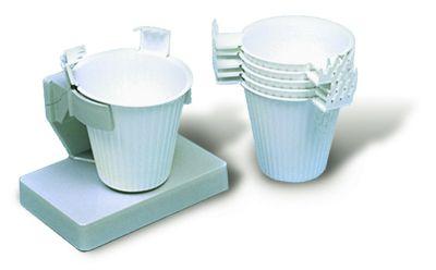 Vips affaldskop hvid 500 stk