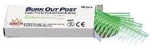 Udbrændings stift plast 60 stk grøn*