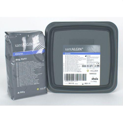 Xantalgin Crono alginat 2x500 gram med opbevaringsboks*