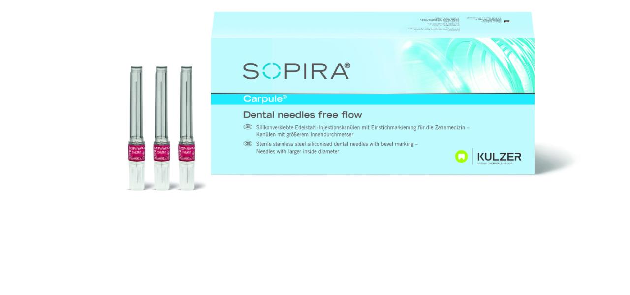 Sopira Free Flow kanyle 27G 0.4x38 mm 100 stk grå