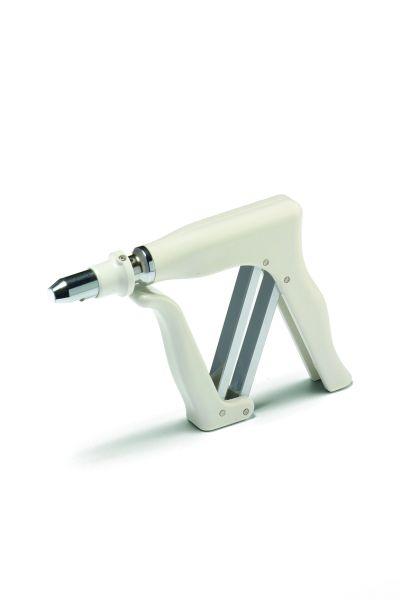 Komposit pistol i metal hvid*