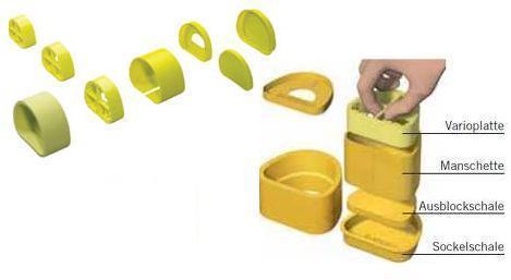 VarioPlatte type B Krom cobalt system*