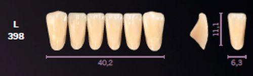 Mondial fortand 6 stk farve A2 L 398