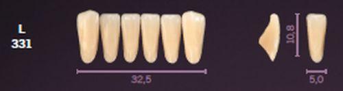 Mondial fortand 6 stk farve A3 L 331