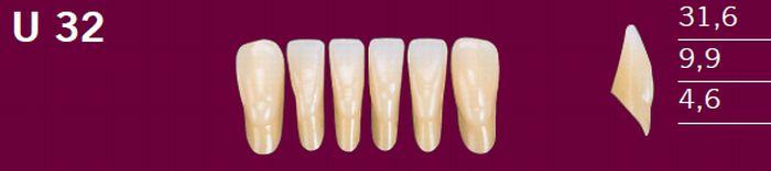 Optodent fortand 6 stk farve 22 U32