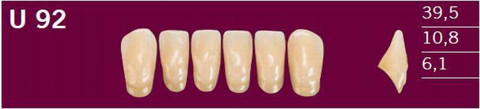 Optodent fortand 6 stk farve 22 U92