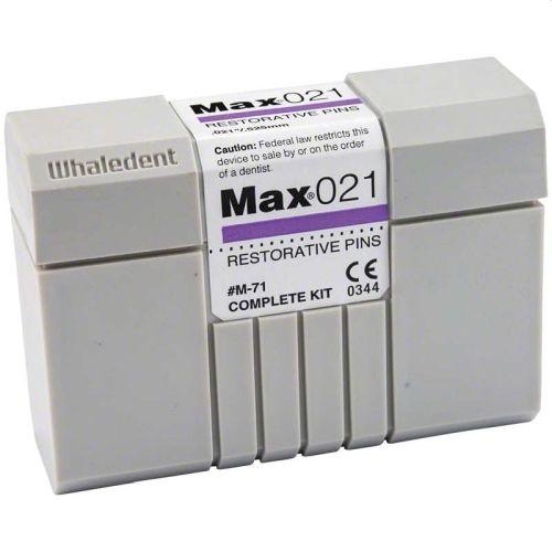 MAX 021 stift med afrundet hoved 60 stk