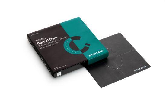 HySolate kofferdam sort latex 152 x 152 mm 36 stk medium