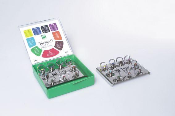 Hysolate Fiesta Color Kofferdamklammesæt 9stk ass. u/vinger*