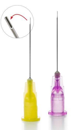 CanalPro skyllekanyle slotted 27G 0.4 mm grå 100 stk