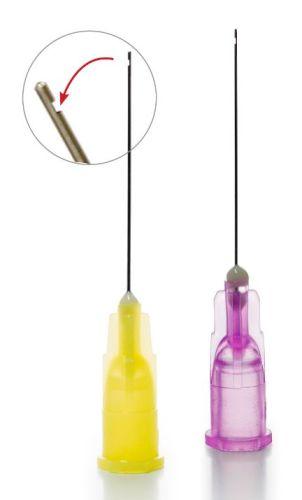 CanalPro skyllekanyle side-port 30G 0.3 mm gul 100 stk*