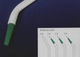 Surgitip 2.5 mm steril kirugisk sug + 5 dobb. adapt 100 stk