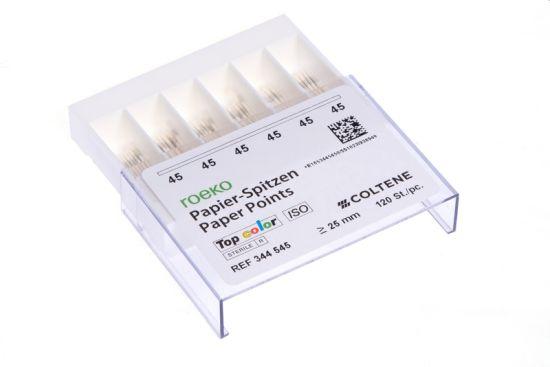 Paper points Topcolor steril 120 stk ISO 45