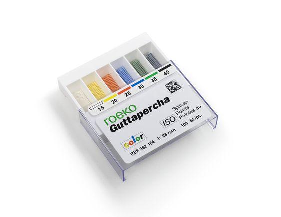 Guttapercha Points ISO color 100 stk 35 grøn*