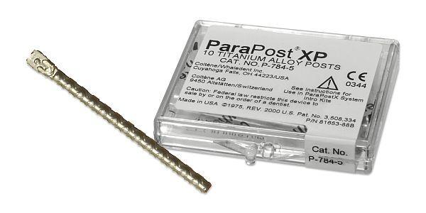 ParaPost XP EP784-4 titanium, 10 stk gul 1.0 mm*