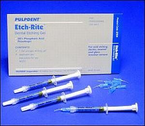 Etch-Rite ætsgel 38% blå bulkpakke 24x1.2 ml