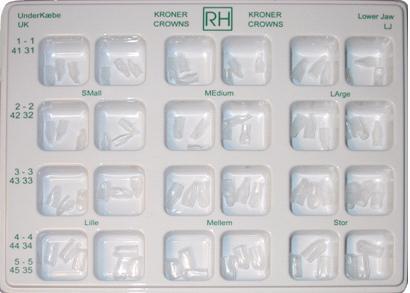 Kronesortiment Insisiv/Præm. UK 72 stk*