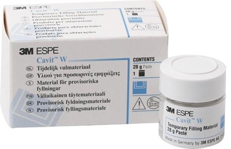 Cavit W hvid krukke 28 gram