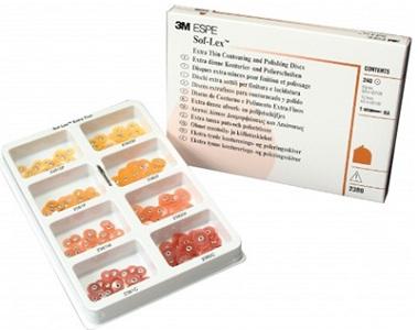 Sof-Lex XT introsæt med ialt 240 pudseskiver og mandrel