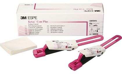 Ketac Cem Plus Clicker 2x11 gram og blandeblok*