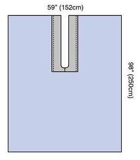 SteriDrape med klæb og slids 152x250 cm 25 stk*