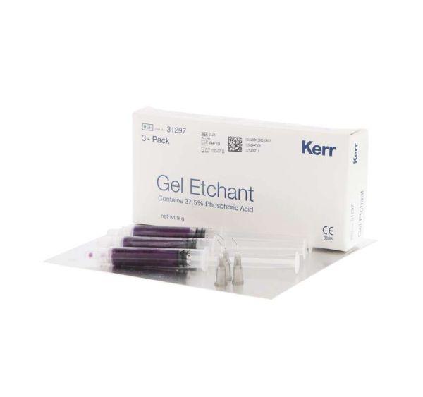 Etchant Gel 37.5% 3x3 gram + 30 spidser