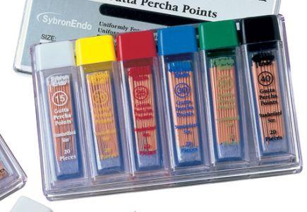 Guttapercha points STD nr. 80 sort 6x20 stk