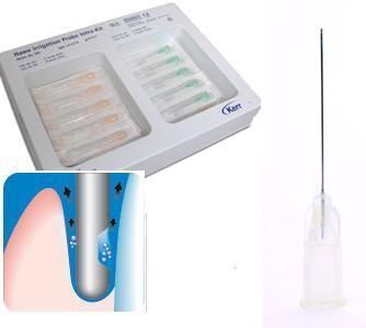 Skyllekanyle nr. 30G 03 x 25 mm gul 40 stk*