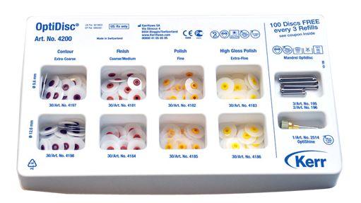 Optidisc General assorteret sæt*