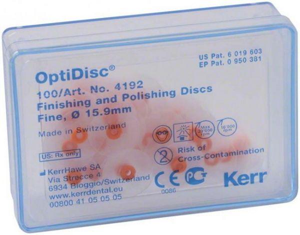 OptiDisc Ø15.9 mm fin orange 100 stk*