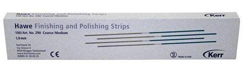 Pudsestrips 290 medium/grov 1.9 mm grå/blå 100 stk