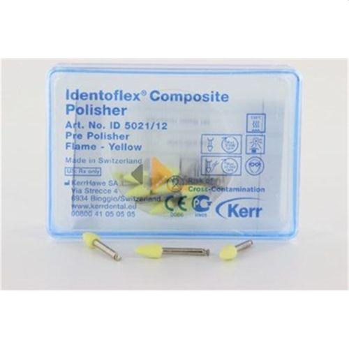 Identoflex komposit polerer 12 stk gul flamme