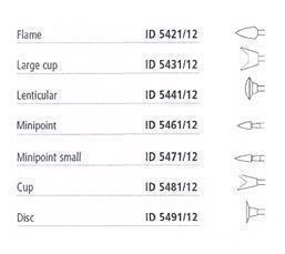 Identoflex Composit polerer 12 stk hvid disc