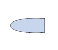 Identoflex ID 2430/12 Super Acryllic Lyseblå 12 stk*