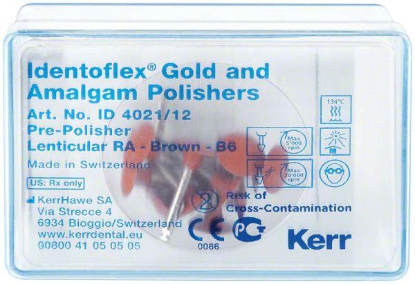 Identoflex ID4021 forpolerer 12 stk brun