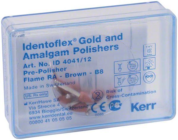 Identoflex ID4041 forpolerer 12 stk brun*