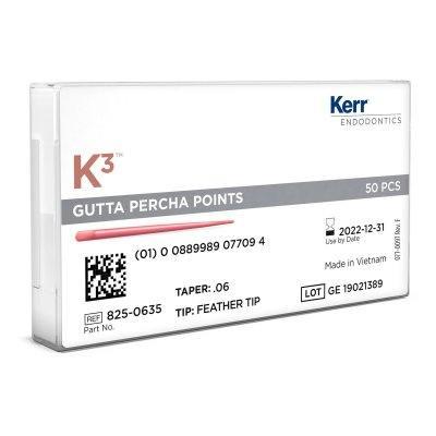 K3 guttapercha 50 stk 25/0.06*