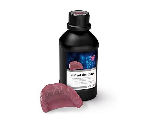 V-Print Dentbase 1.000 gram pink