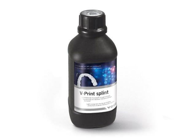 V-Print splint flaske 1.000 gram klar
